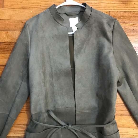 NWT H&M Olive Green Coat - Picture 5 of 9